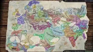 CK3: Realm Timelapse: 867-1453: Unlimited Domain & Knight Limit