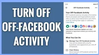 Off facebook activity feature ka use kaise kare | How to manage Off facebook activity | Fb settings