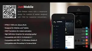 JustMobile | Sidebar Menu for Mobiles & Tablets | Codecanyon Scripts and Snippets