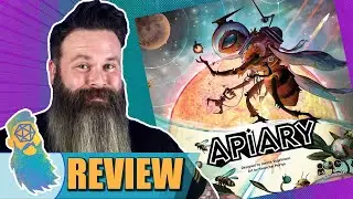 In Space No One Can Hear You Buzz! Apiary Board Game Review.