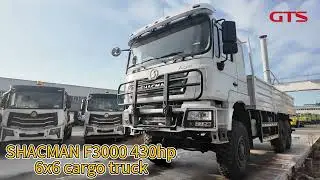 SHACMAN F3000 430hp 6x6 cargo truck