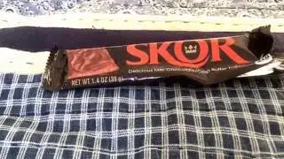 Candy🍫review: SKOR The Delicious Milk Chocolate/Crisp Butter Toffee from here in the U.S.A.