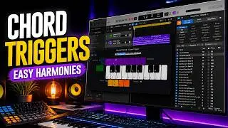 MAKE BETTER BEATS USING CHORD TRIGGERS | LOGIC PRO TUTORIAL FOR BEGINNERS | BEAT MAKING BASICS