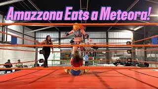 Amazzona vs Miss Kath from ACW #womenswrestling #luchalibre #independentwrestling #luchadora 