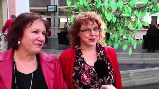 GPTV: Bomenridders planten wensboom in Leeuwarder stadskantoor