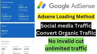 Google adsense loading | Social media traffic convert to organic traffic | SEO Keywords Trick
