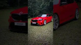 Brutaler BMW M5 Touring G99 | a Beauty in Rosso Corsa Red #bmw #m5touring #tuning