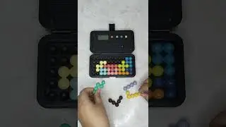 1 minutes kanoodle puzzle #puzzlegame #satisfying #kanoodle #shorts #trending #game