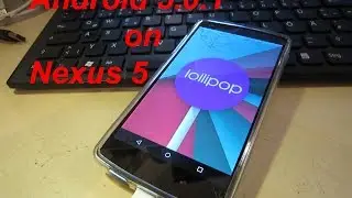 Android 5.0.1 CyanogenMod 12 on Nexus 5