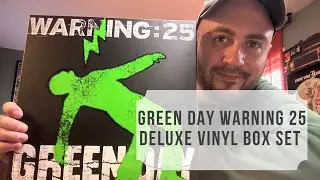 Green Day Warning 25th Anniversary vinyl unboxing 
