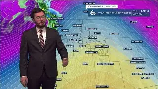 Thunderstorms forecasted to start the work week