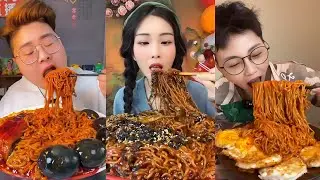 ASMR EXTREME SPICY NOODLES MUKBANG 매운 먹방 | SPICY MUKBANG | EATING SHOW
