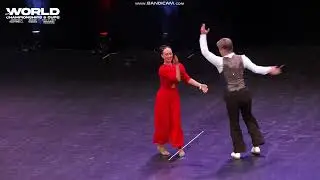 KER&Auml;NEN Ida - P&Auml;IVINEN Juho. Final Slow. World Championship Boogie-Woogie Montelimar 2025.