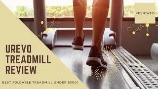 UREVO Treadmill Review | Best Foldable Treadmill Under $300  + Peloton App Running Experience