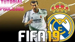 FIFA 19 - TUTORIAL FACE I Zidane (ICON) [Pro Clubs]