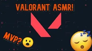 [ASMR] Valorant Gaming! Relaxing clicking and mechanical keyboard sounds, no talking 💤