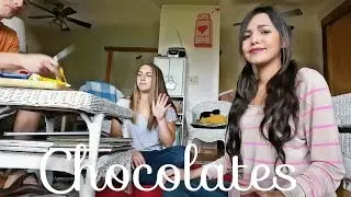 Americanos experimentando doces do Brasil