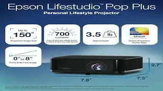 Epson Lifestudio Pop Plus 4K PRO-UHD Review | Bose Sound & Google TV Built In!