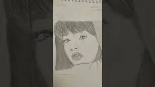 Tried to draw Lisa on her Birthday 🎂 *BlackPink* MANSI&rsquo;S ART