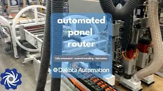 Door Core Router / Automated Door Panel Fabrication