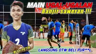 BUDI PETIR MAIN UGAL-UGALAN AUTO BANJIR SAWERAN | VOLI LAMPUNG TERBARU