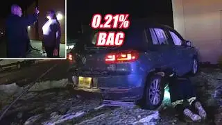 Drunk Woman Crashes Into Office Building at Over Double the Limit in Denville Township, NJ