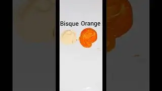 Guess the mixed color #youtubeshorts#amber#colors#bisque#orange#art#paint#shortsfeed#shorts#mix