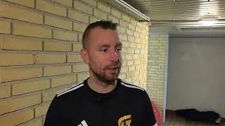 Cheftr&aelig;ner Anders B&oslash;wadt, efter 2-2 kampen p&aring; udebane mod Bramming. Nu g&aelig;lder det Playoff kamp.