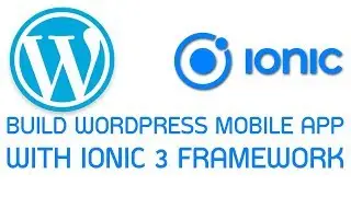 Wordpress Ionic App #4 List Category in Sidemenu