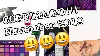 Confirmed November 2019 Spoilers for The Box by Fashionsta