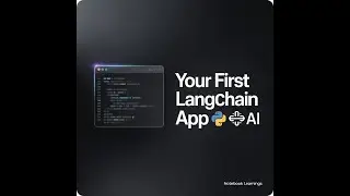Build Your First AI App with LangChain (Beginner Friendly, Step-by-Step)