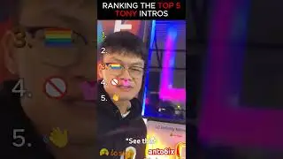 The best tony intros 🤣