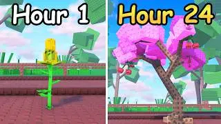 I Spent 24 HOURS in Garden Horizons! (Grow a Garden 2.0?)
