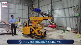 🛠️Special type die loader traction scissor lift🏗️