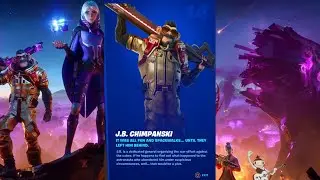 Fortnite: J.B. CHIMPANSKI Character #14 Location (Chapter 2 Season 8) (Guide) NPC 14