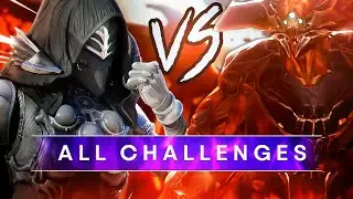 Full Day 1 King's Fall Raid (All Challenges)