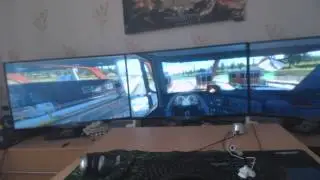 Euro Truck Simulator 2 Multiplayer Eyefinity 5760x1080