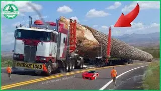 Extreme Dangerous Monster Truck Driving Skills  | Oversize Load Heavy Equipment  #9