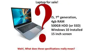 What do laptop specifications really mean