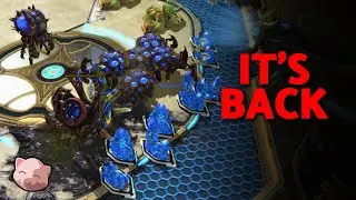 The build that RUINED Starcraft Ladder is BACK - One Base Swarmhost ZvT