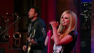 Avril Lavigne - Girlfriend (live @ the Late Show with David Letterman 2007)