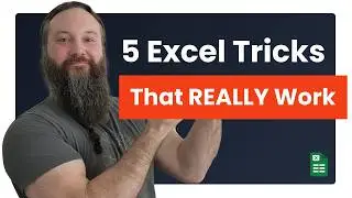 Work FASTER in Excel (5 Simple Tricks)