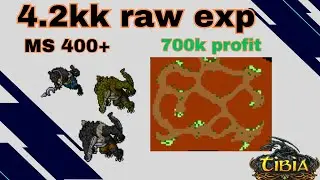 Hunt MS Solo 400+ - 4.2kk raw exp - Werecrocodile