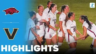 Arkansas vs Vanderbilt | NCAA College Women's Soccer | Highlights - September 18, 2025