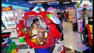 SPACE ROBOT RIDE AND BOWLING at SM GRAND CENTRAL