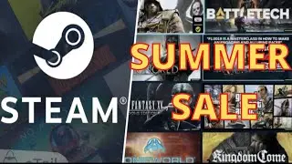 Летняя распродажа игр в steam summer sale 2022