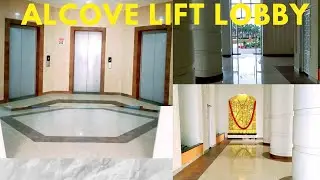 Alcove Lift Lobby & Triple Height Entrance Lobby | Prayag | Alcove New Kolkata 2022