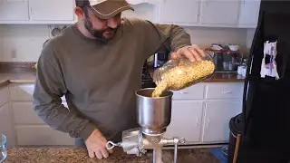 Testing our GARAGE SALE Grain Mills