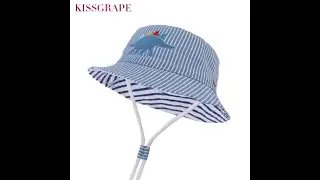 Baby boy summer panama hats cap kids s spring outdoor camping striped caps children cotton cute