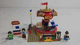 LEGO 40714 Carousel Ride Build